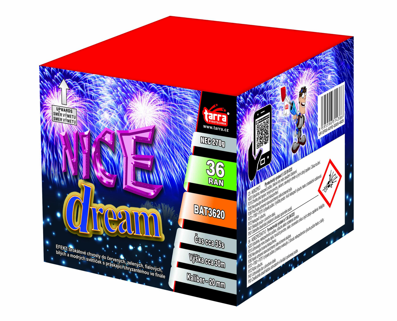 Nice/ Eldorado/ Perfekto! 36 ran baterie výmetnic 1 ks