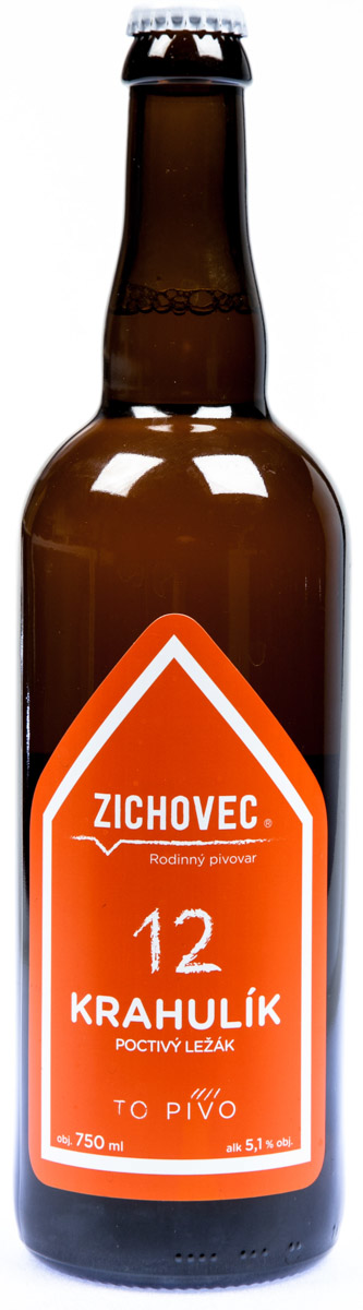 ZICHOVEC Krahulík 12° pivo 750 ml
