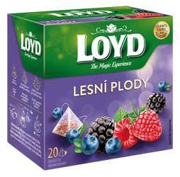 LOYD čaj lesní plody pyramidový 20 x 2 g