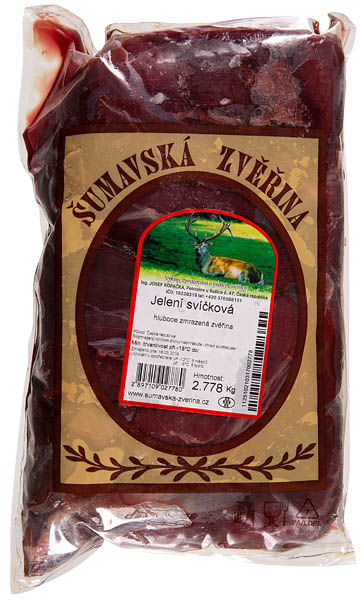 Jelení svíčková mraž. váž. cca 2,5 kg