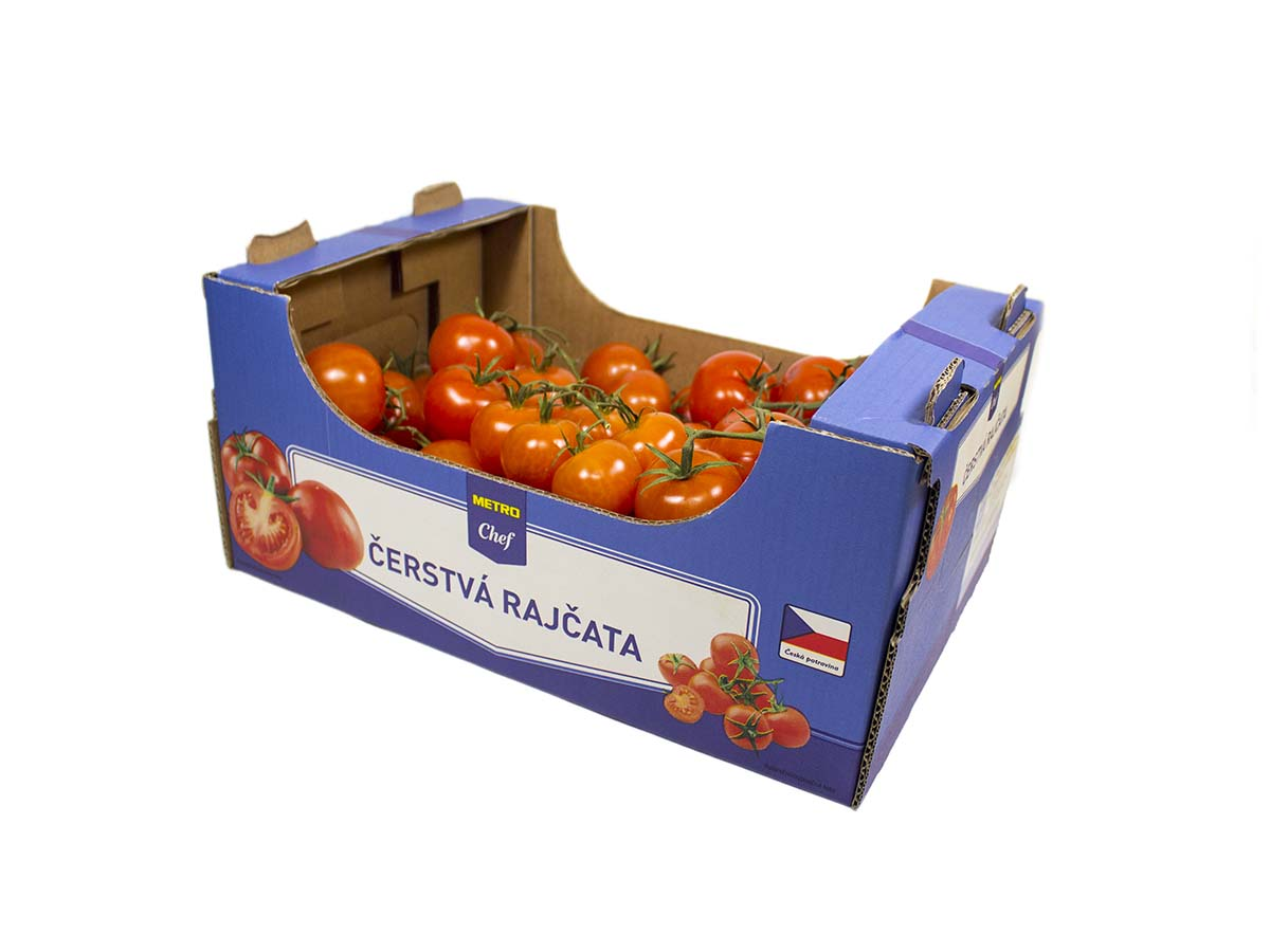 METRO Chef Rajčata Saluoso 34+ čerstvá 2,5 kg karton