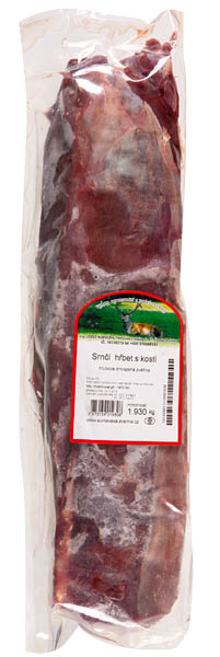 Srnčí hřbet s kostí mraž. cca 2 kg
