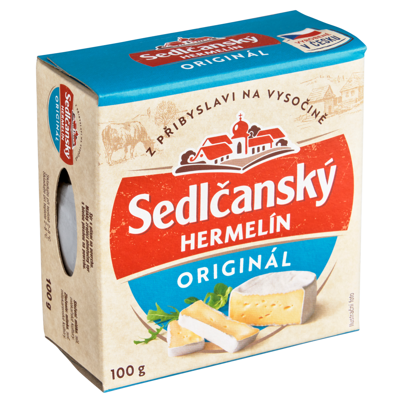 Sedlčanský Hermelín chlaz. 10 x 100 g