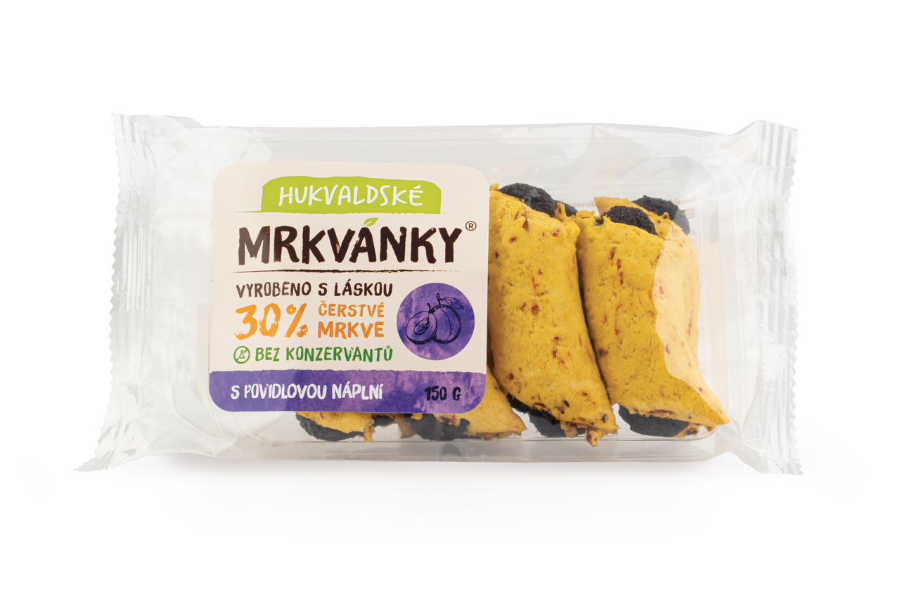 Hukvaldské Mrkvánky s povidly 150 g