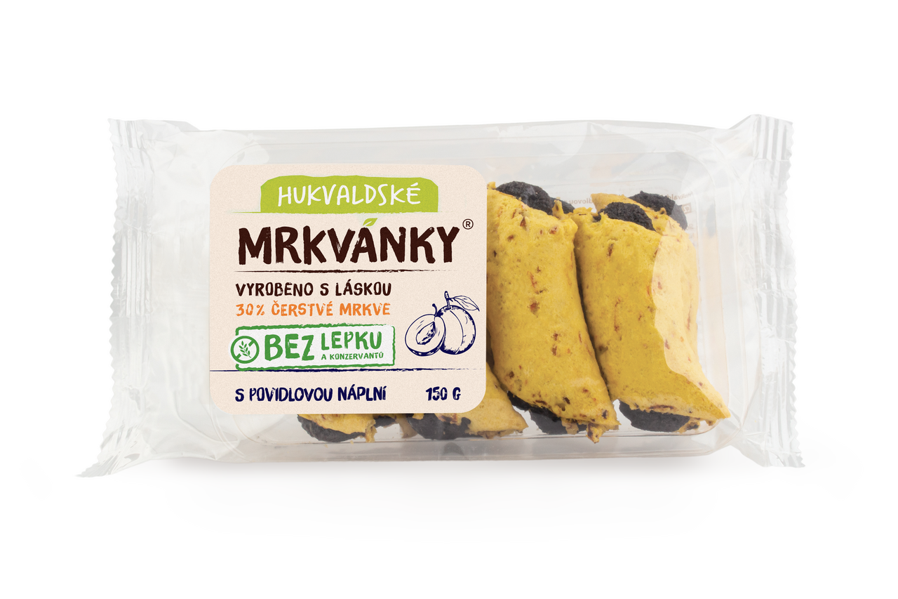 Hukvaldské Mrkvánky bezlepkové 150 g