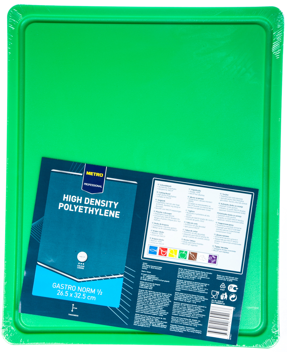 METRO PROFESSIONAL Deska krájecí GN 1/2 zelená 1 ks
