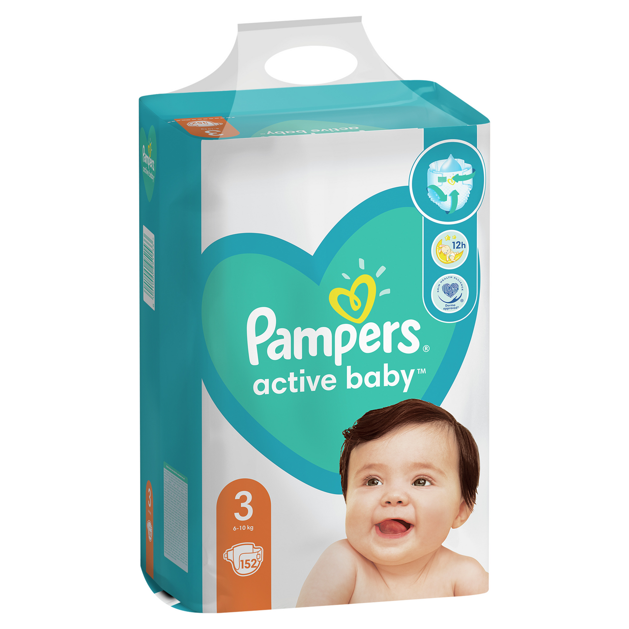 Pampers Active Baby Midi S3 pleny 152 ks