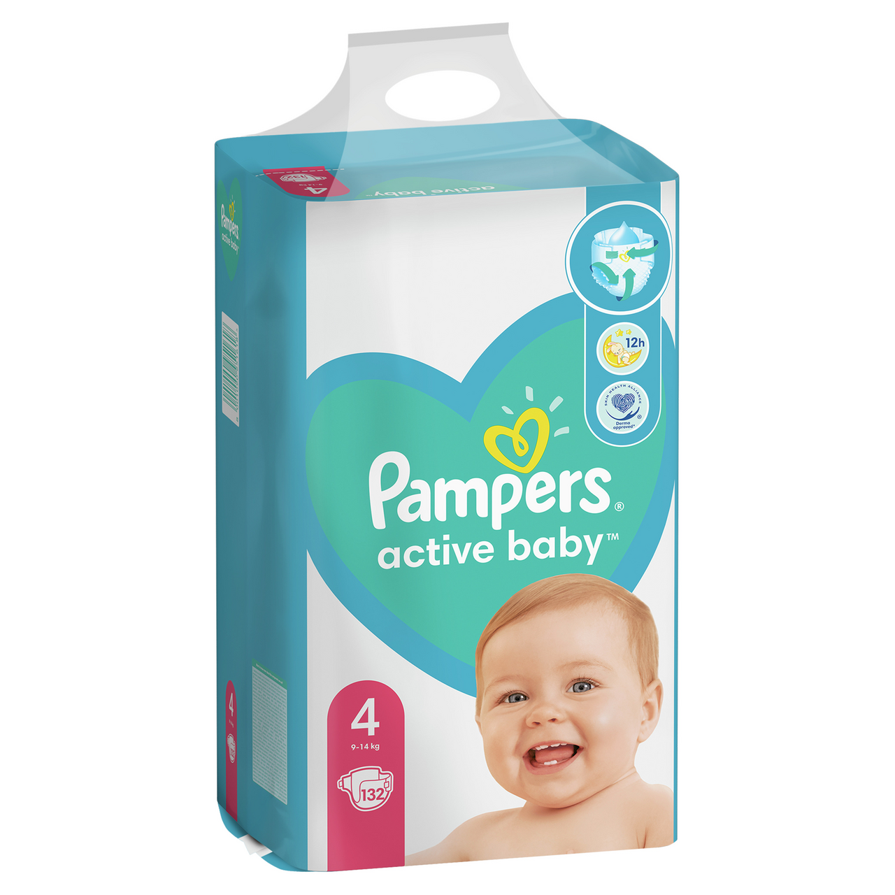 Pampers Active Baby Maxi S4 pleny 132 ks