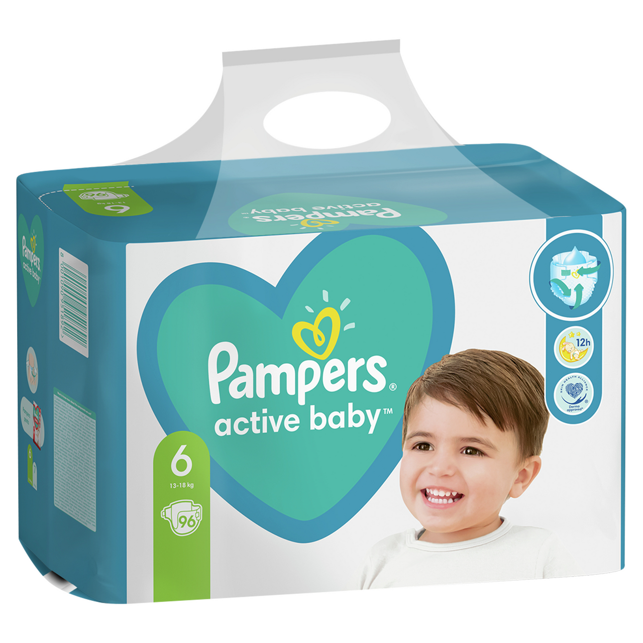 Pampers Active Baby Extra Large S6 pleny 96 ks
