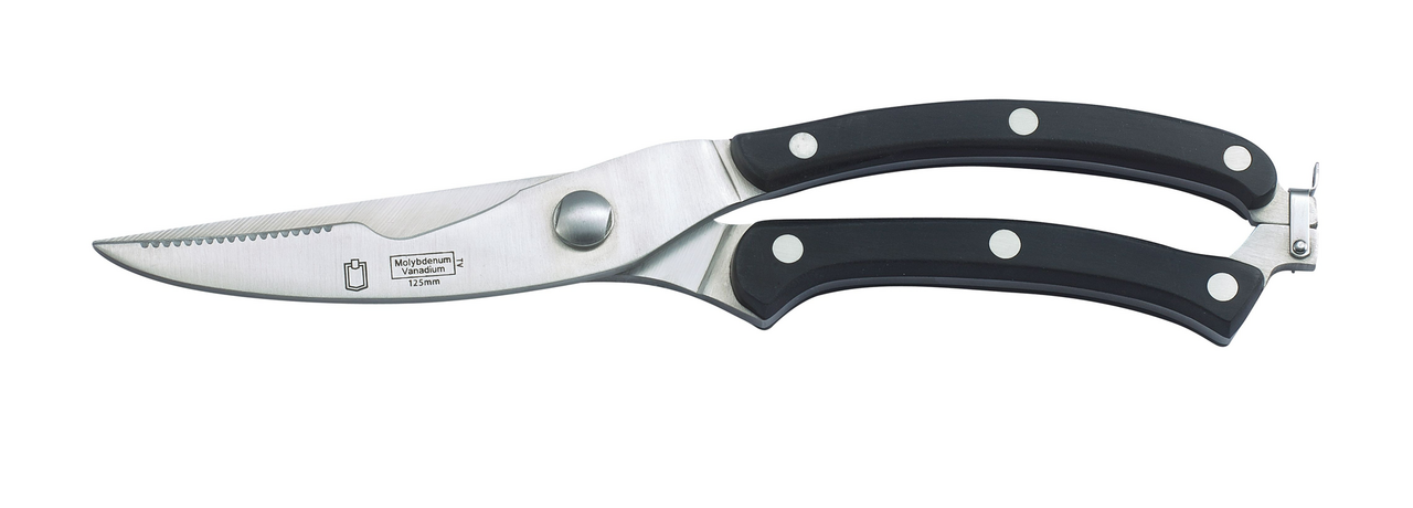 METRO PROFESSIONAL Nůžky na drůbež černé 1 ks