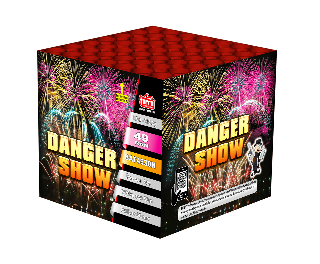 Danger/ Multi/ Tigers/ Kardio 49 ran baterie výmetnic 1 ks