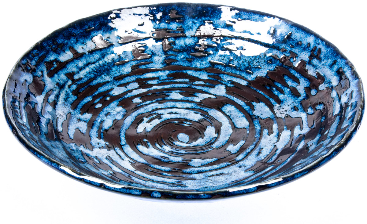 MADE IN JAPAN Mísa Copper Swirl 24 cm C3765 1 ks