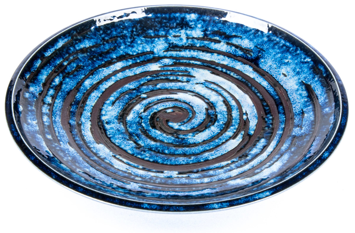 MADE IN JAPAN Talíř Copper Swirl 20 cm C3760 1 ks