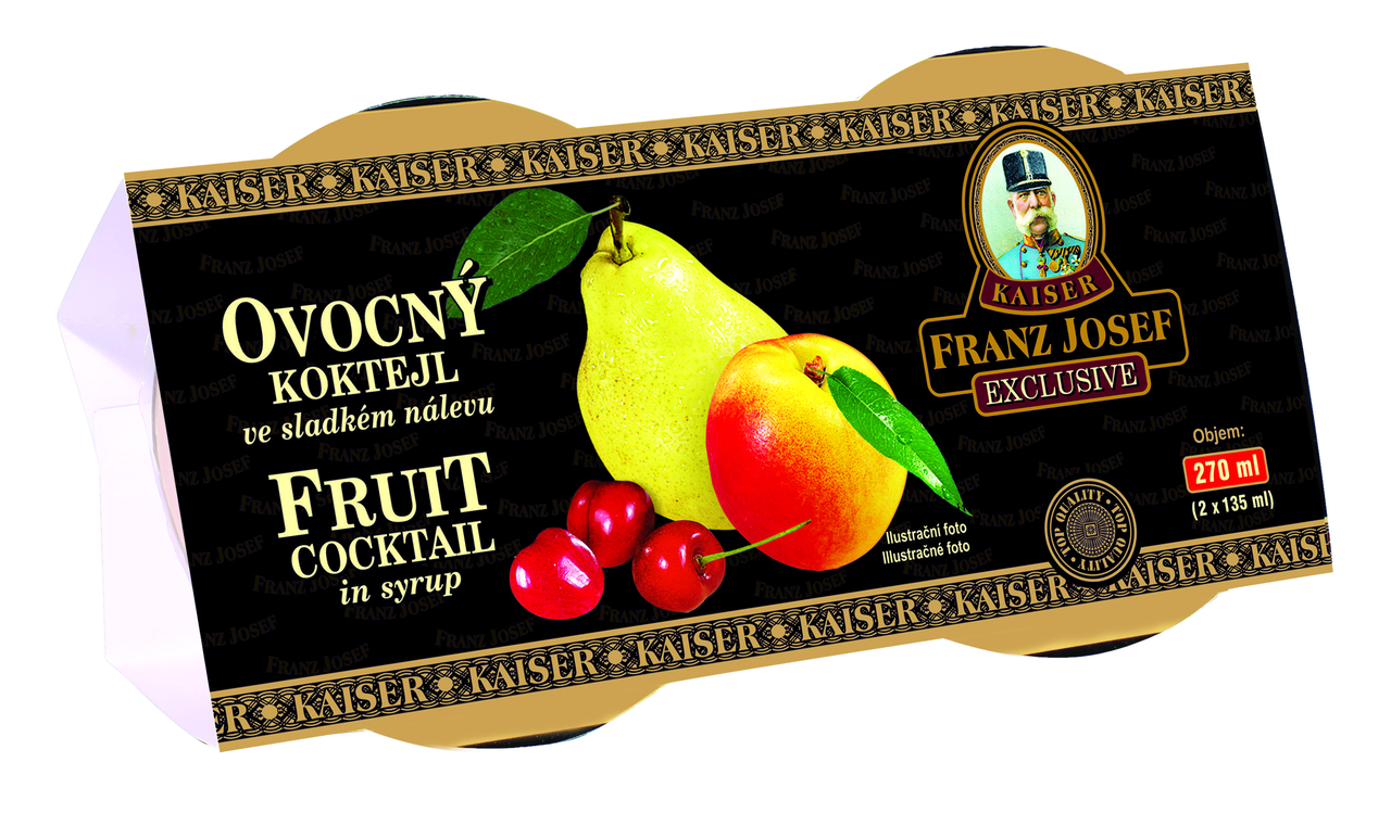 FRANZ JOSEF KAISER Ovocný koktejl 2 x 128 ml