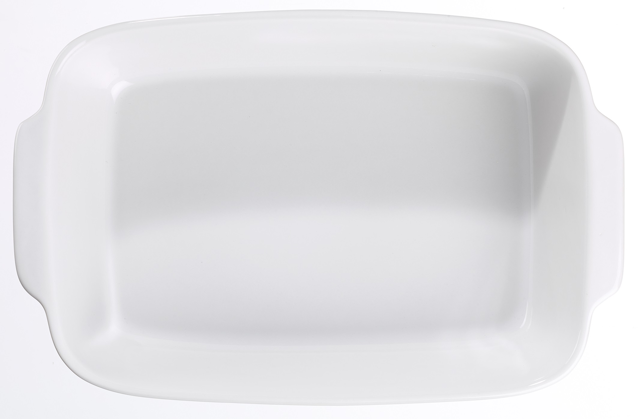 METRO PROFESSIONAL Pekáč zapékací keramický bílý 32,5 x 21cm 1 ks