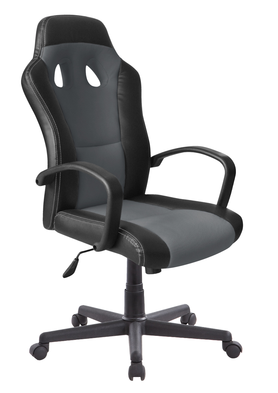 SIGMA Křeslo kancelářské HLS-2289 šedé 1 ks