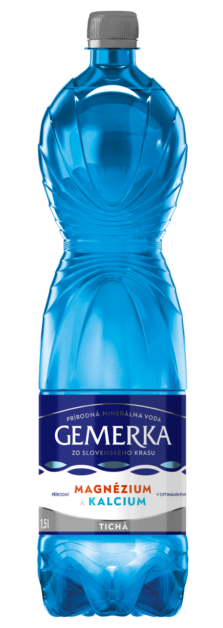 GEMERKA Voda minerální neperlivá 1,5 l