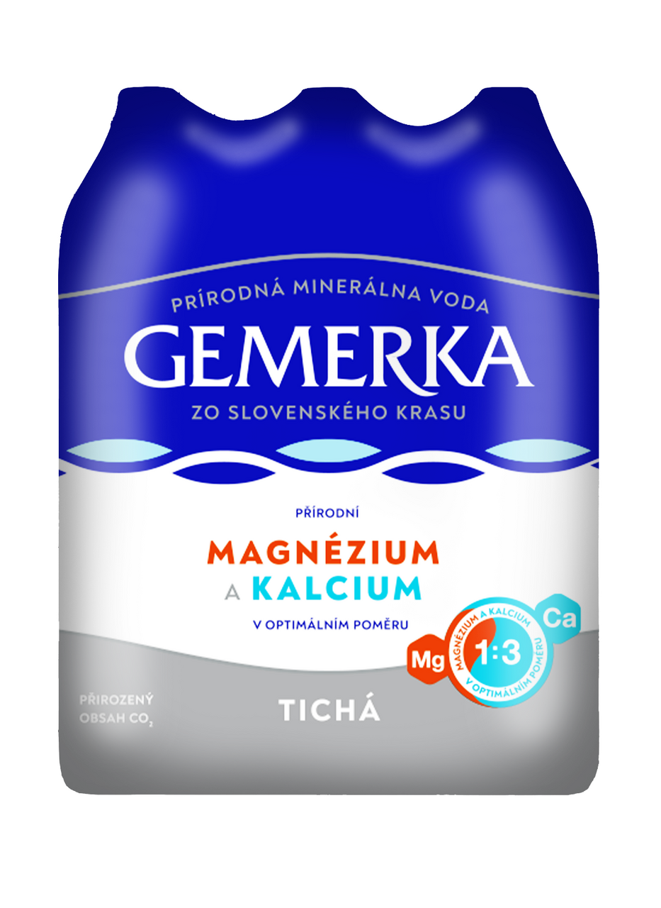 GEMERKA Voda minerální neperlivá 6 x 1,5 l
