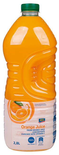 aro Šťáva 100 % pomeranč 2,8 l