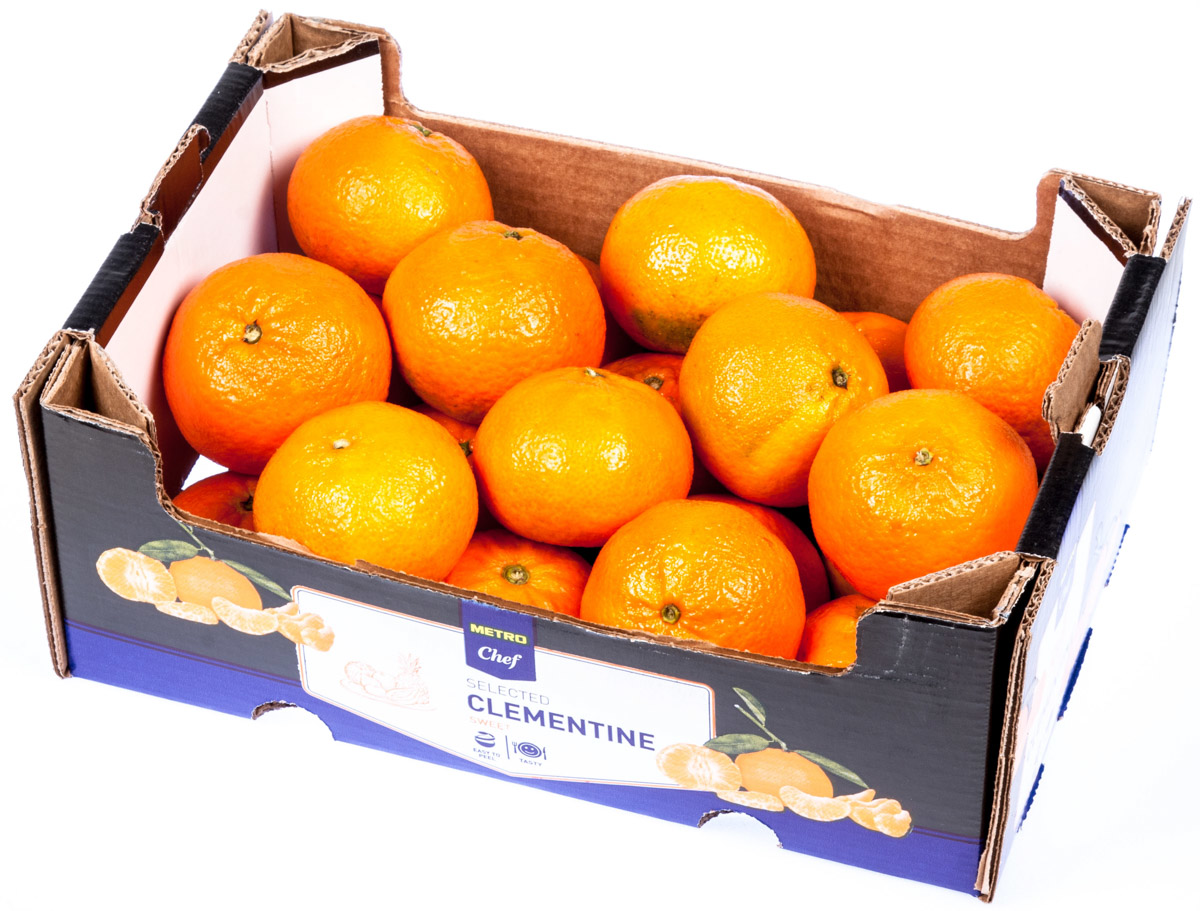 METRO Chef Mandarinky Clementine 2/3 I. skládané čerstvé 2,3 kg