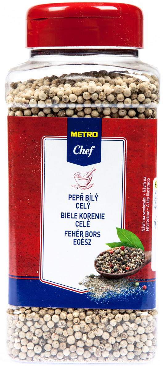 METRO Chef Pepř bílý celý 600 g
