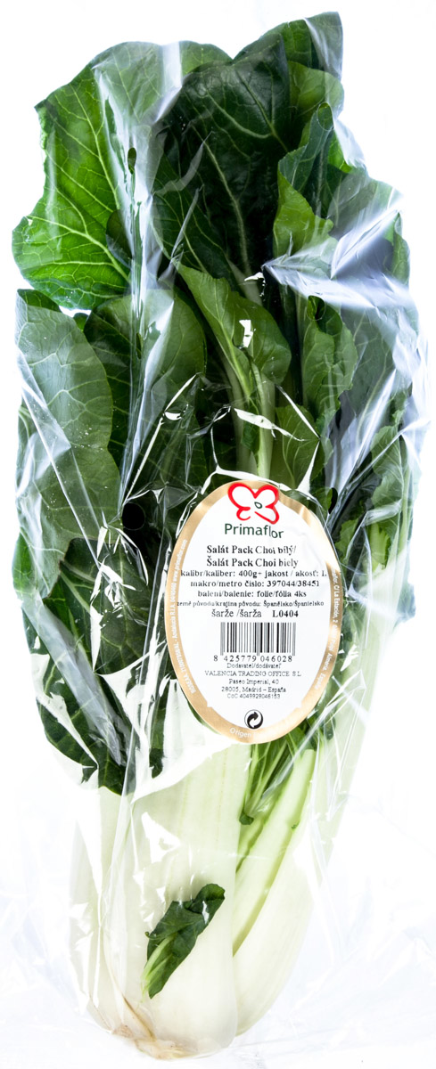 Salát Pack Choi bílý 400 g + čerstvý 4 ks