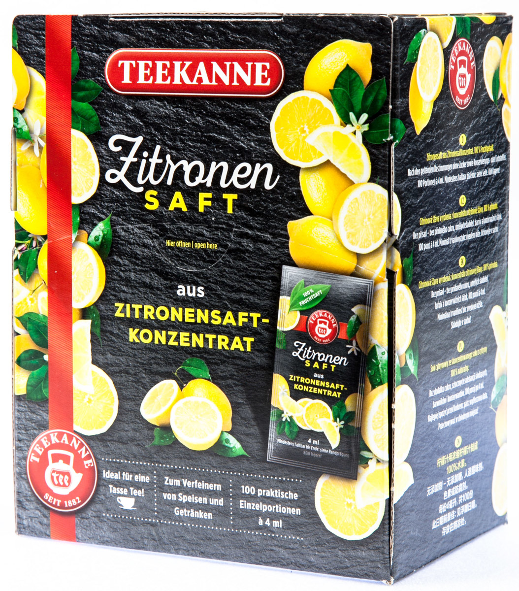 TEEKANNE Šťáva citronová 100 x 4 ml
