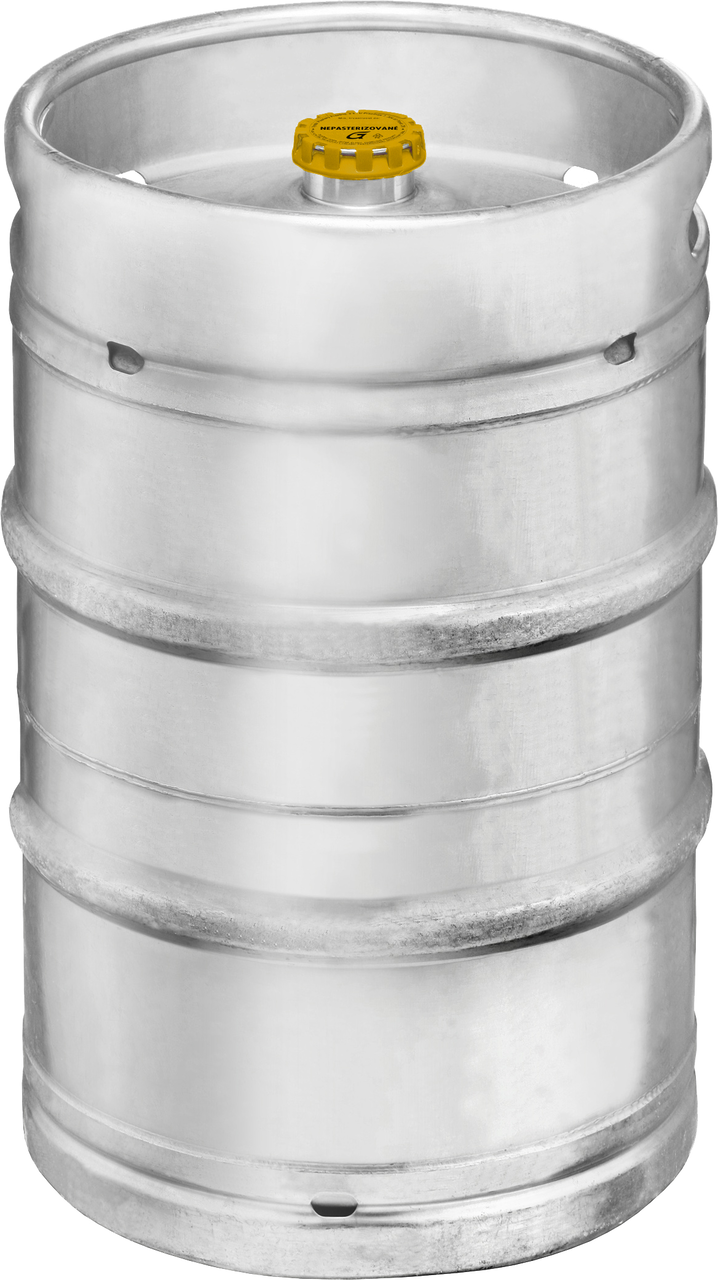 Gambrinus nepasterizované 11 pivo 50 l KEG
