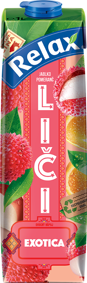 Relax Exotica Liči 12 x 1 l