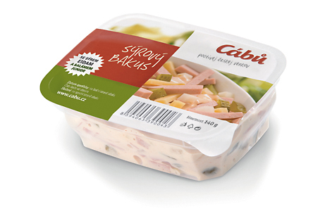 CÁBŮ Salát sýrový Bakus chlaz. 140 g