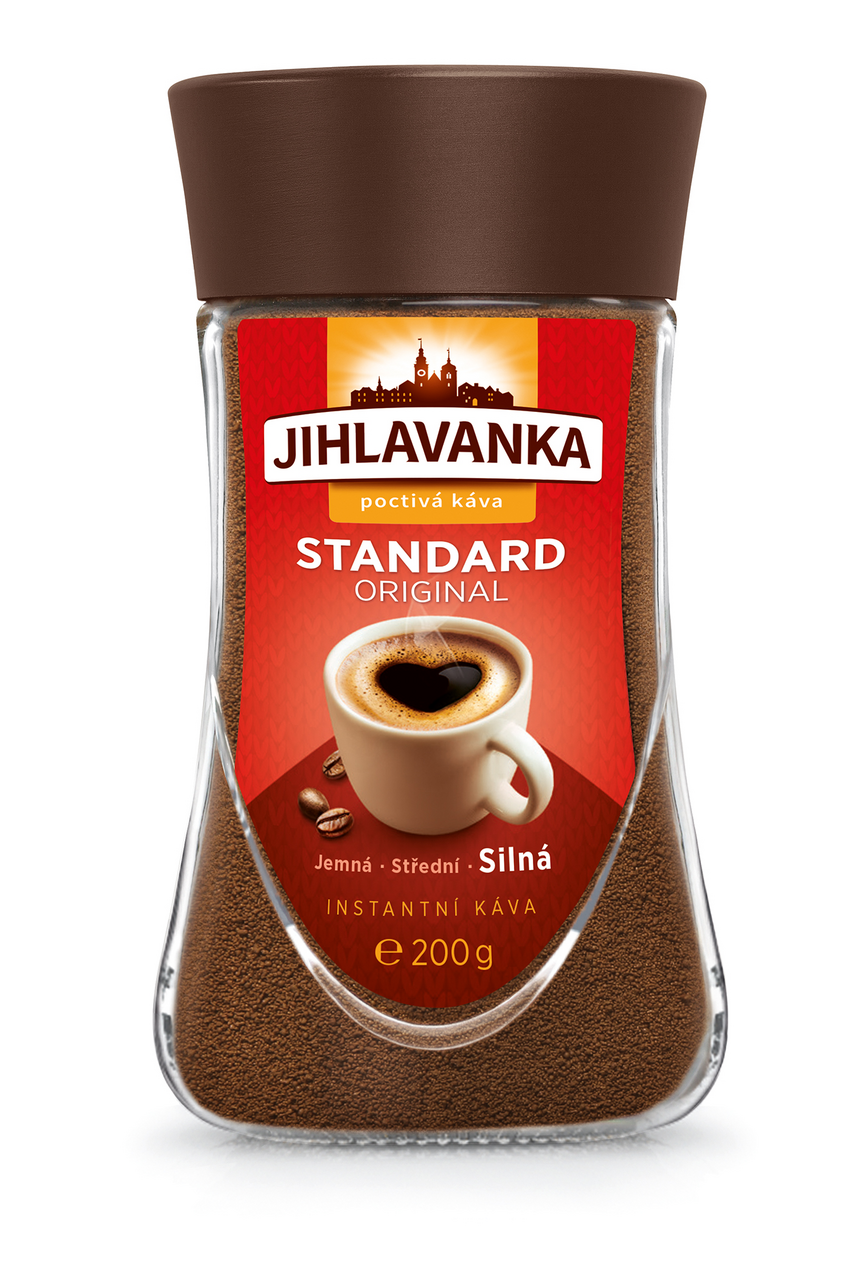 JIHLAVANKA Standard káva instantní 200 g