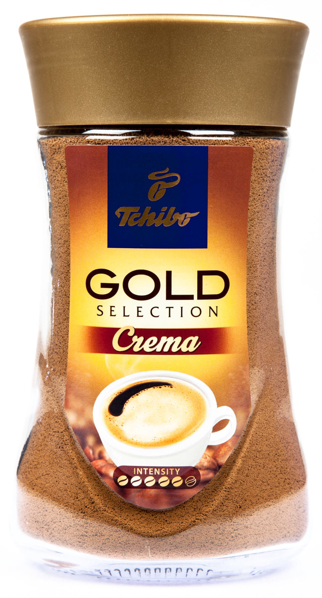 Tchibo Gold Selection Crema káva instantní 180 g