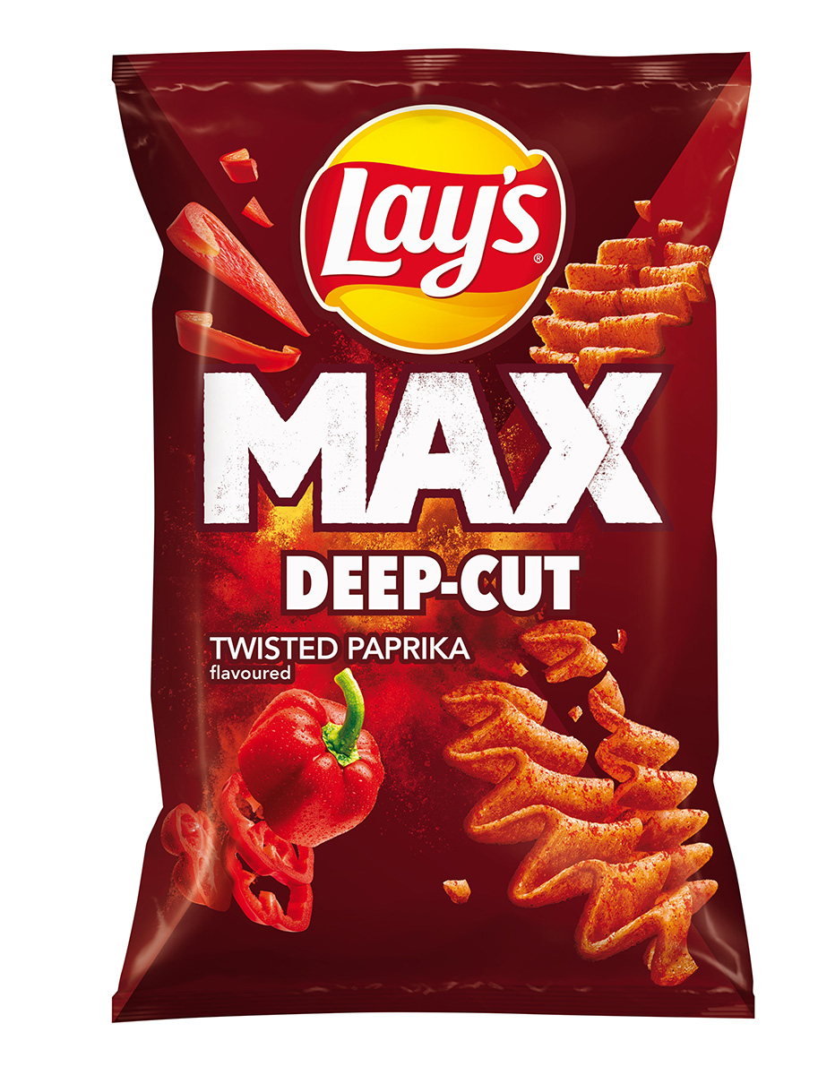 Lay's Maxx Paprika chipsy 14 x 55 g
