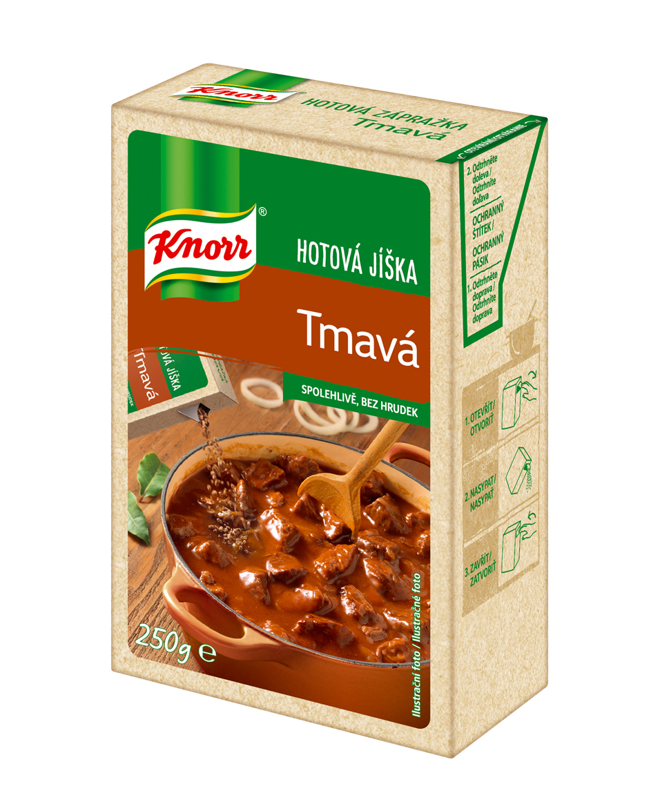 Knorr Jíška hotová tmavá 16 x 250 g