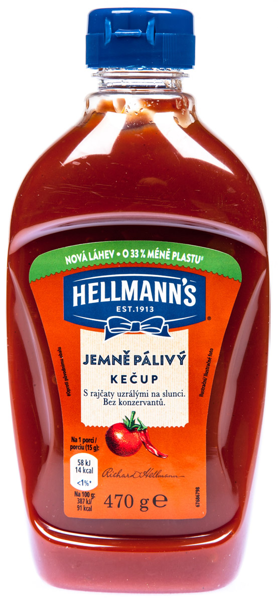 HELLMANN'S Kečup pálivý 470 g