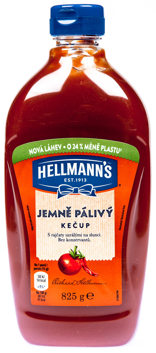 HELLMANN'S Kečup pálivý 825 g