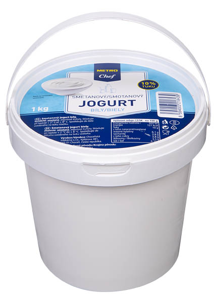 METRO Chef Jogurt bílý smetanový 10% 1 kg
