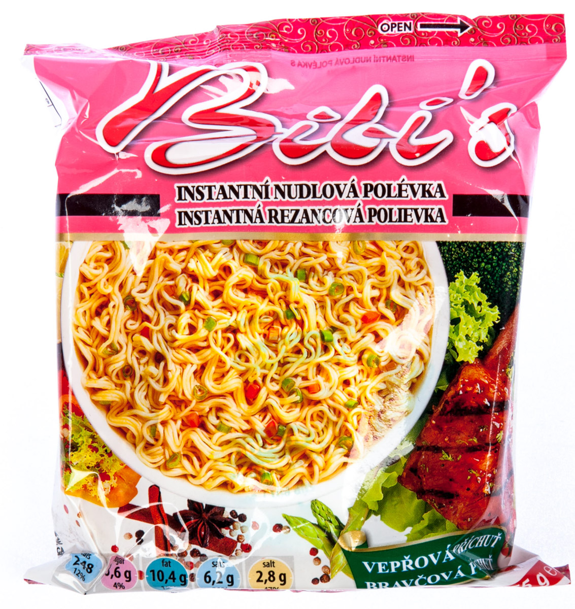 Bibis Polévka instantní vepřová 55 g