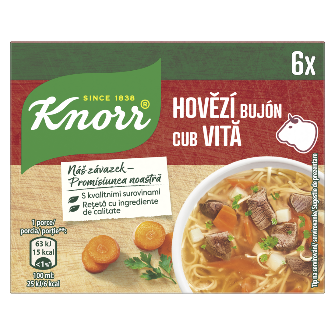 Knorr Bujón hovězí 60 g
