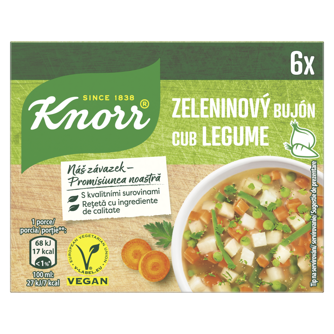 Knorr Bujón zeleninový 60 g