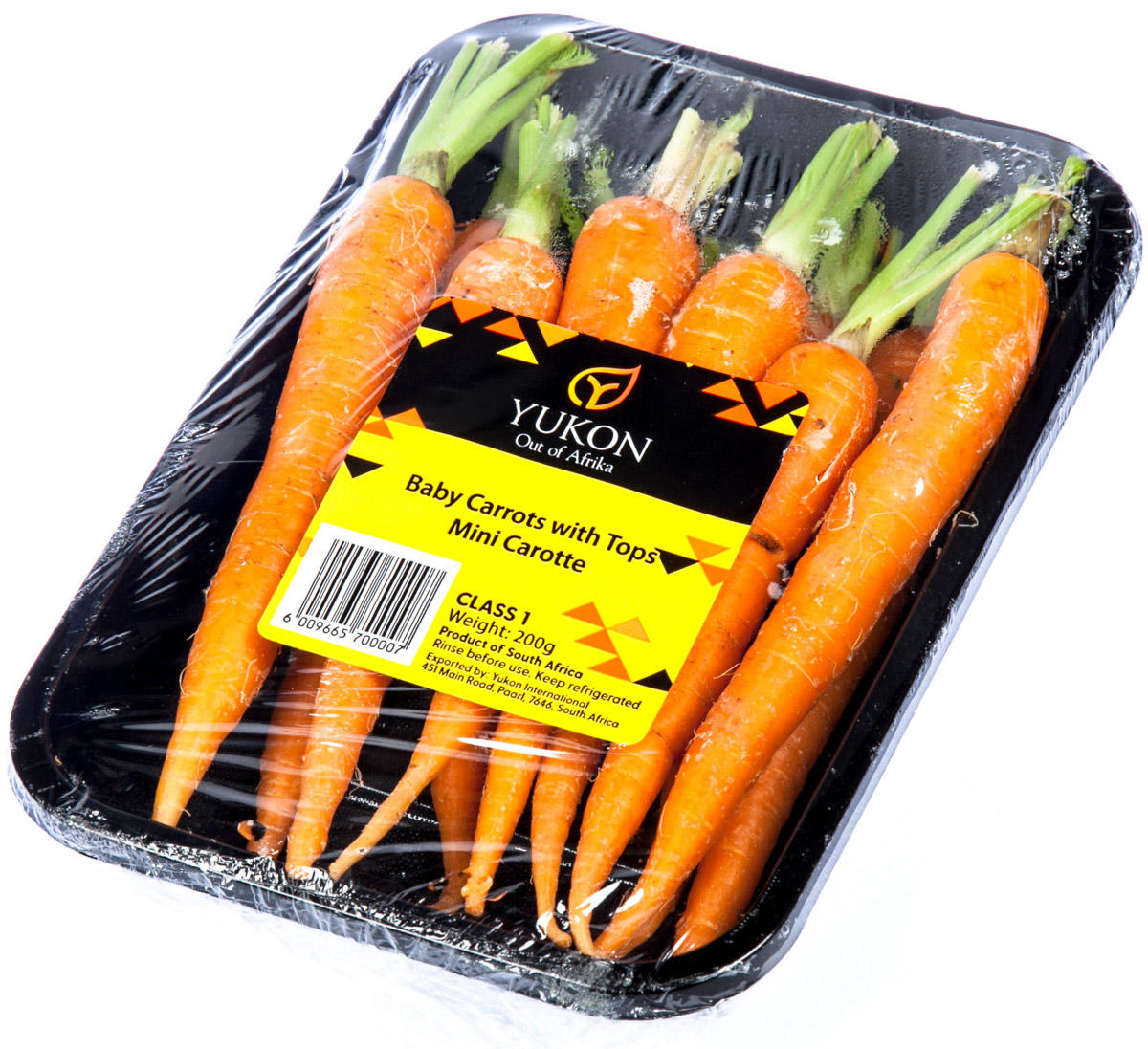 Mrkev baby barevná s natí čerstvá 200 g