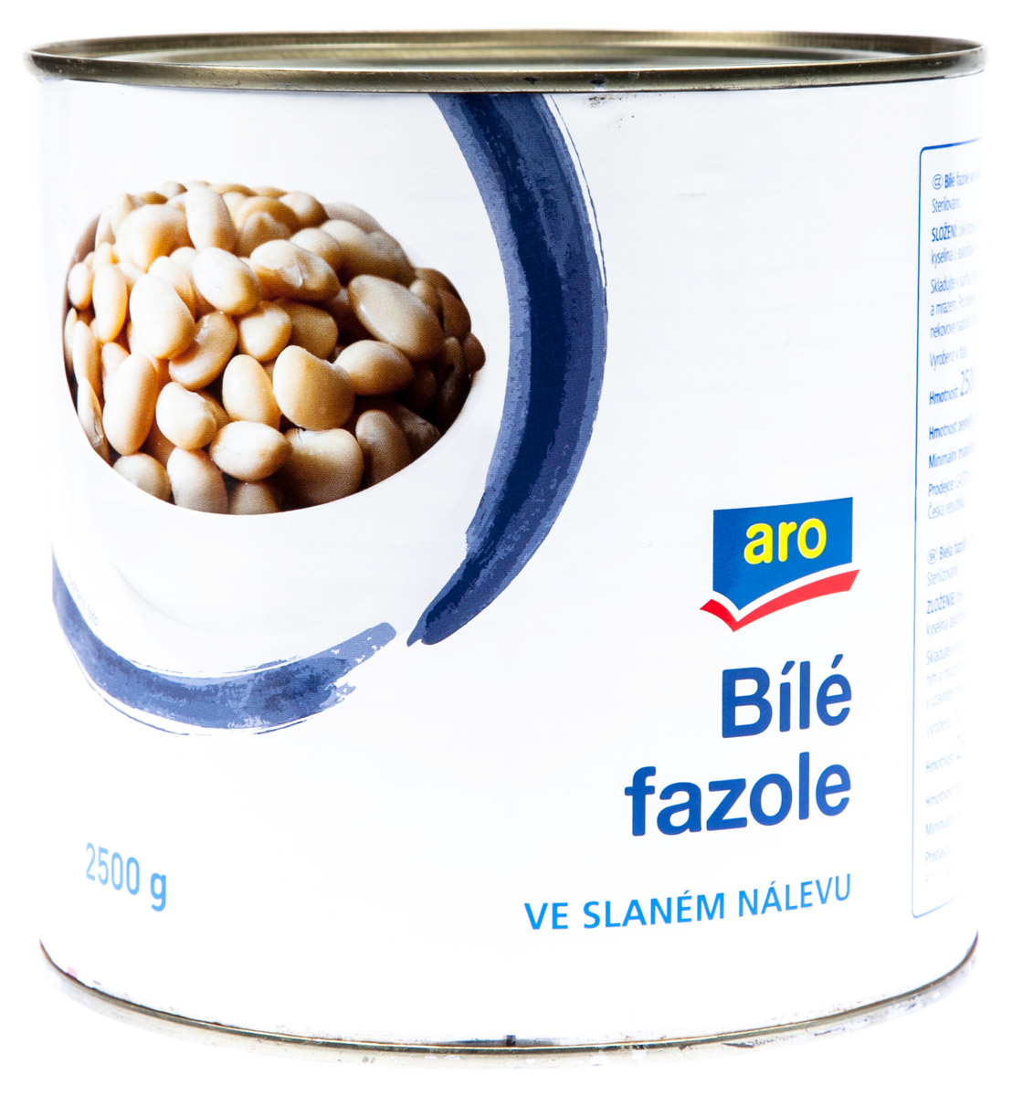 aro Fazole bílé ve slaném nálevu 2500 g
