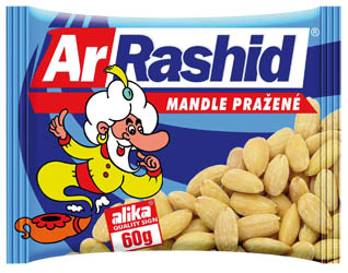 Ar. Rashid Mandle pražené solené 12 x 60 g