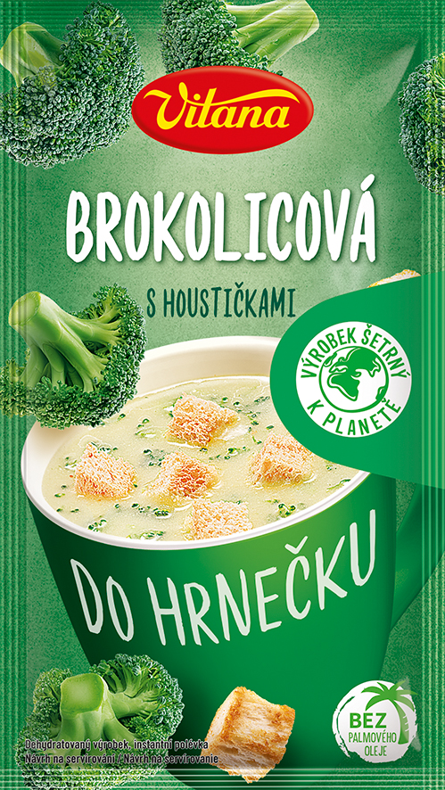 Vitana Do hrnečku brokolicová 21 g