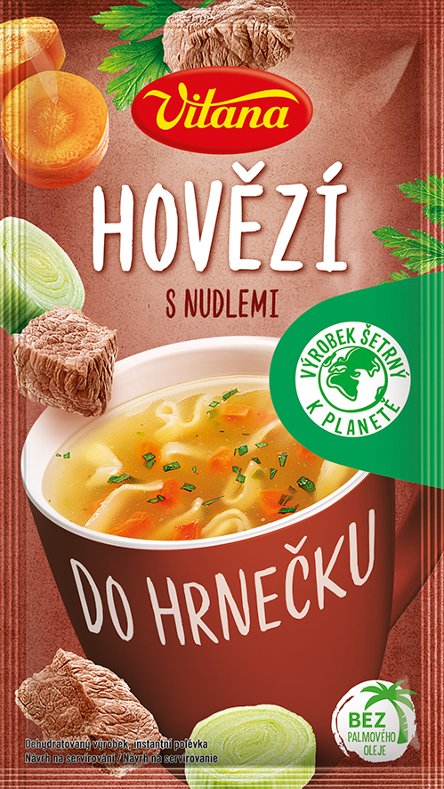 Vitana Do hrnečku hovězí s nudlemi 20 g