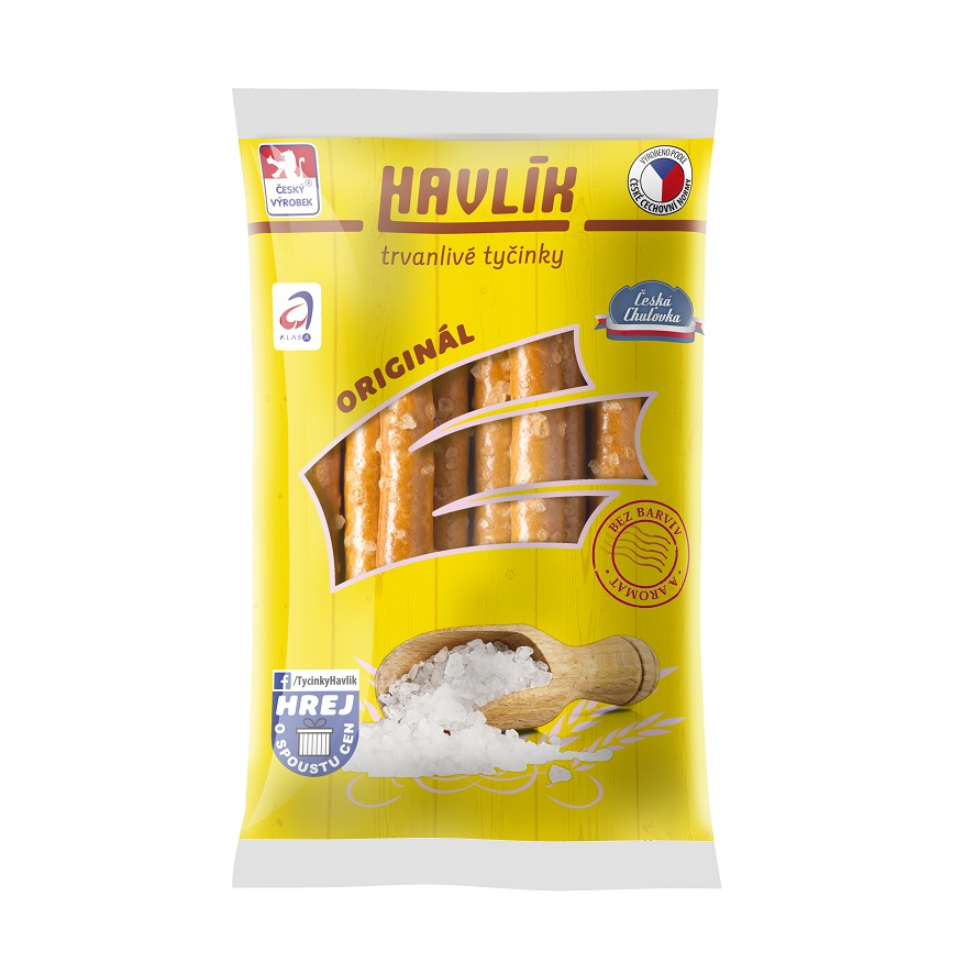 HAVLÍK OPAL Tyčinky se sýrem trvanlivé 6 x 90 g