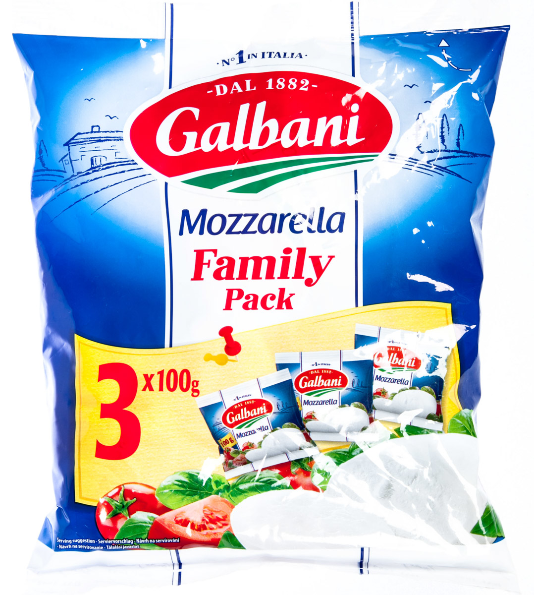 Galbani Mozzarela chlaz. 3 x 100 g