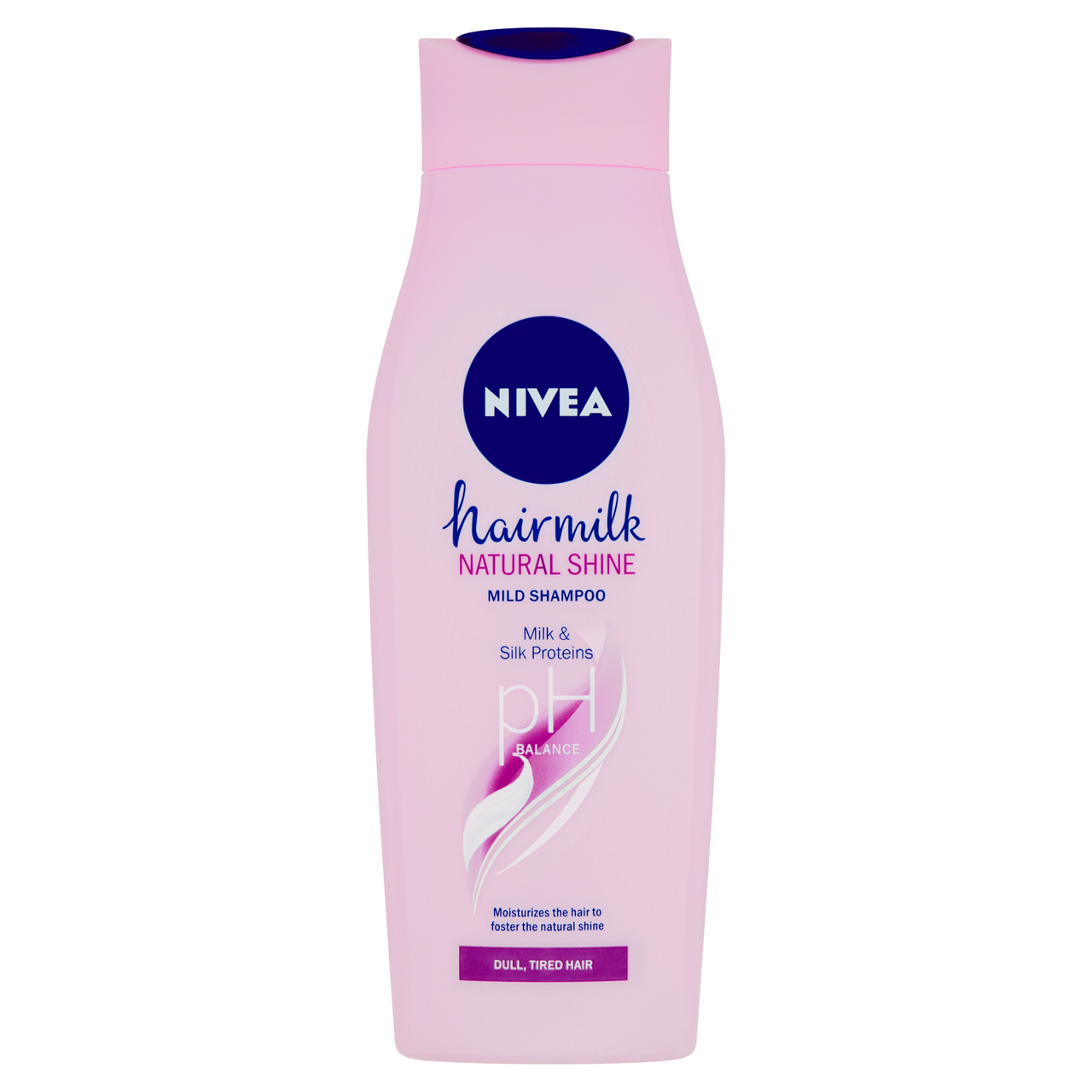 NIVEA Hairmilk Natural Shine Šampon 400 ml
