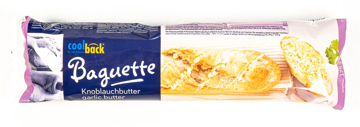 COOLBACK Bageta česneková s máslem mraž. 175 g
