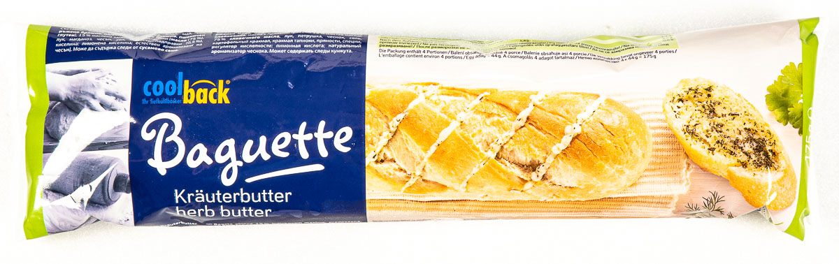 COOLBACK Bageta bylinková s máslem mraž. 175 g